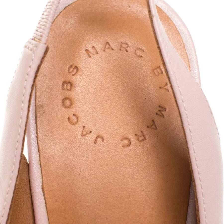 Marc Jacobs Pre-owned Leather sandals Pink Dames