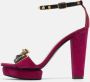 Marc Jacobs Pre-owned Leather sandals Purple Dames - Thumbnail 2