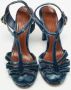 Marc Jacobs Pre-owned Velvet sandals Blue Dames - Thumbnail 3