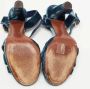 Marc Jacobs Pre-owned Velvet sandals Blue Dames - Thumbnail 6