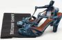 Marc Jacobs Pre-owned Velvet sandals Blue Dames - Thumbnail 9