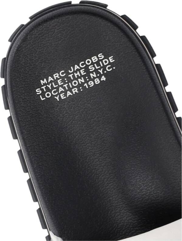 Marc Jacobs Witte Platte Sliders voor Vrouwen Wit Dames