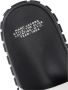 Marc Jacobs The Leather Slide slippers met logo-reliëf Wit - Thumbnail 5