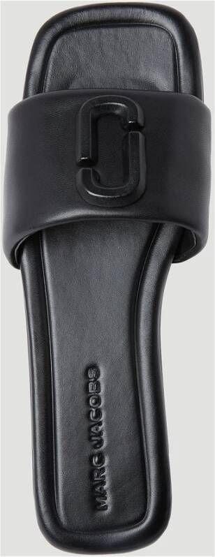 Marc Jacobs The J Marc leren slippers Zwart - Foto 5