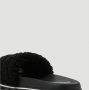 Marc Jacobs The Slide slippers met logo-reliëf Zwart - Thumbnail 2