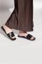 Marc Jacobs The J Marc leren slippers Zwart - Thumbnail 6