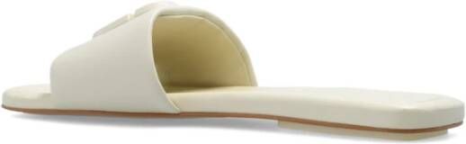 Marc Jacobs The J Marc leren slippers Beige - Foto 5