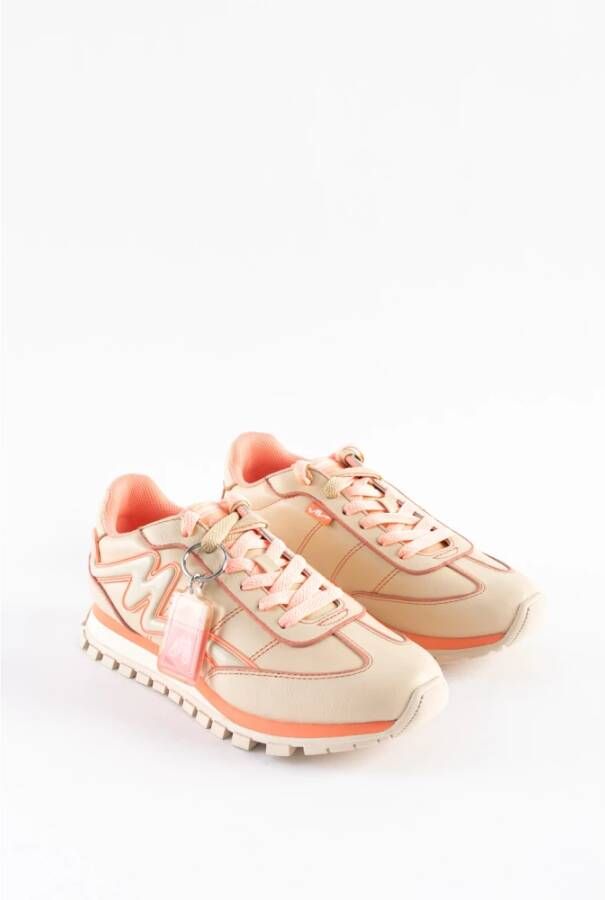 Marc Jacobs Verhoog je sneaker game met leren sneakers Beige Dames