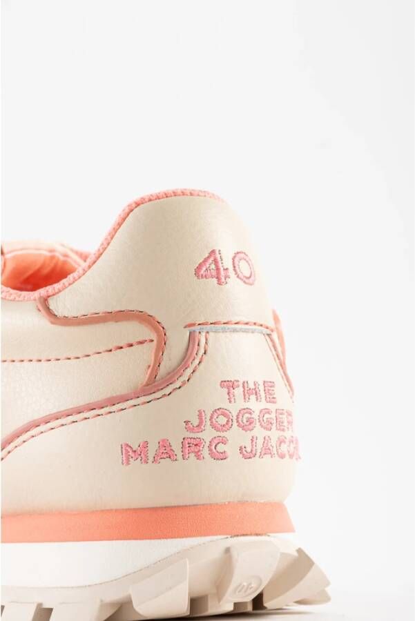 Marc Jacobs Verhoog je sneaker game met leren sneakers Beige Dames