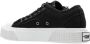Marc Jacobs Low-Top Sneakers Textured Black Cotton Sneakers With White Rubber S in zwart - Thumbnail 6