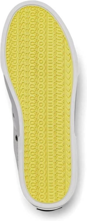 Marc Jacobs Witte Canvas Logo Sneakers
