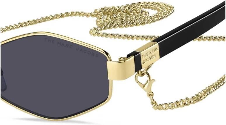 Marc Jacobs Zeshoekige zonnebril met ketting