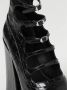 Marc Jacobs Zwarte Croc Leren Gesp Hakken - Thumbnail 2