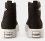 Marc Jacobs Zwarte hoge sneakers van katoenrubber Black Dames - Thumbnail 9