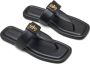 Marc Jacobs Zwarte Slip-On Schoenen met Logozool - Thumbnail 4