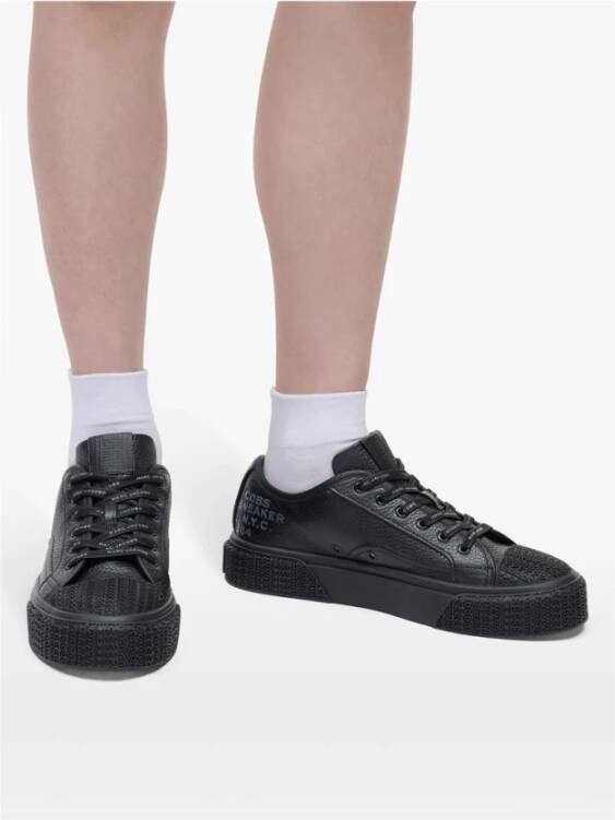 Marc Jacobs Zwarte Sneakers van Korrelleer