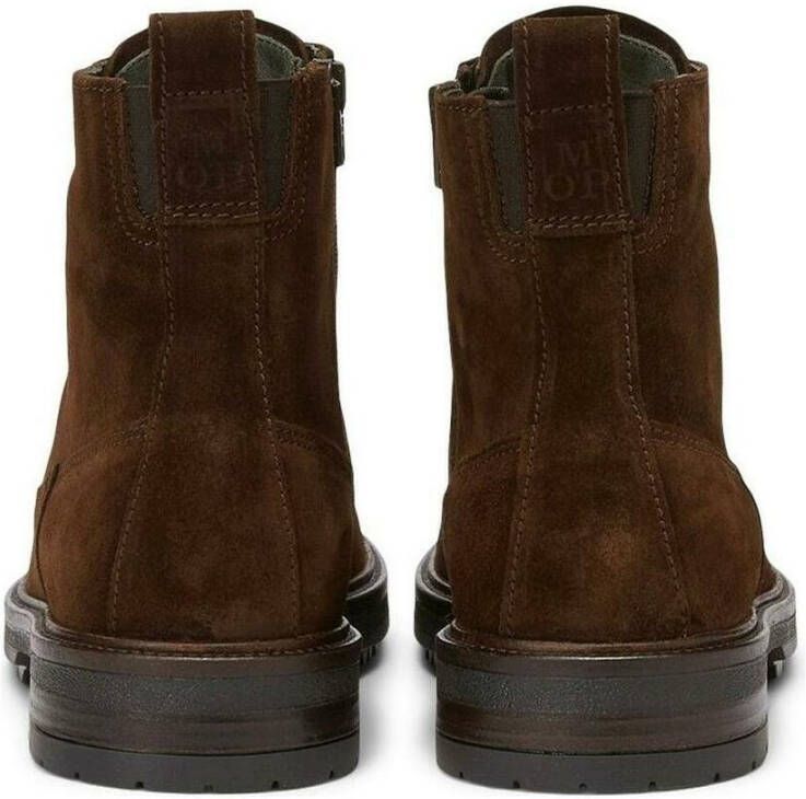 Marc O'Polo Bruine Casual Enkellaarzen voor Mannen Brown Heren - Foto 4