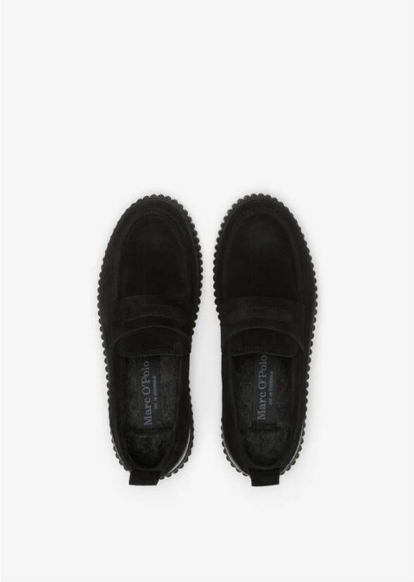 Marc O'Polo Bulky loafer Black Dames