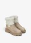 Marc O'Polo Chelsea boot met gebreide boord Gray Dames - Thumbnail 3