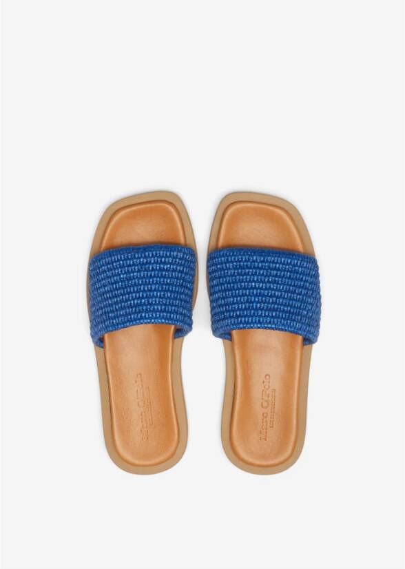 Marc O'Polo Flat Sandals Blauw Dames