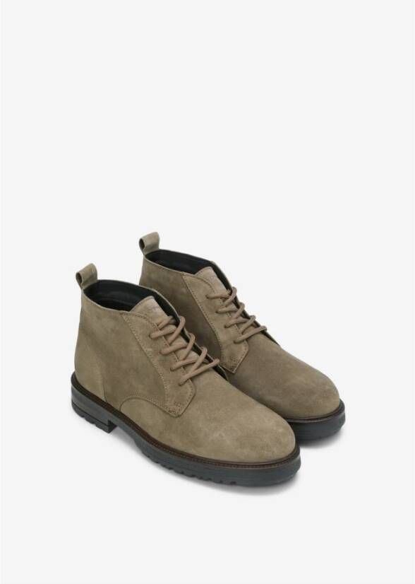 Marc O'Polo Lace-up Boots Beige Heren