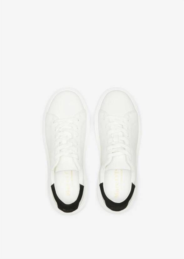 Marc O'Polo Sneaker van runderleer met suède inzetstukken Beige Dames - Foto 4