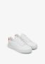 Marc O'Polo Leren Sneaker met Suède Accenten Pink Dames - Thumbnail 4
