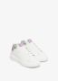 Marc O'Polo Kleurrijke Leren Sneakers met Suède Inzetstukken White Dames - Thumbnail 2