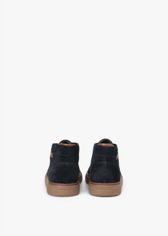 Marc O'Polo Enkellaars met vetersluiting Brown Heren