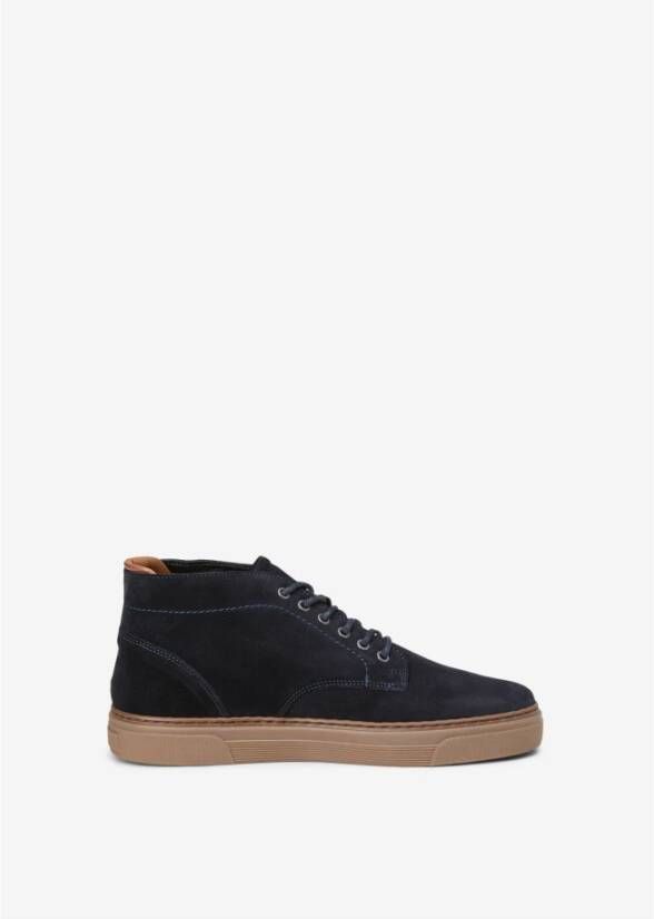 Marc O'Polo Enkellaars met vetersluiting Brown Heren