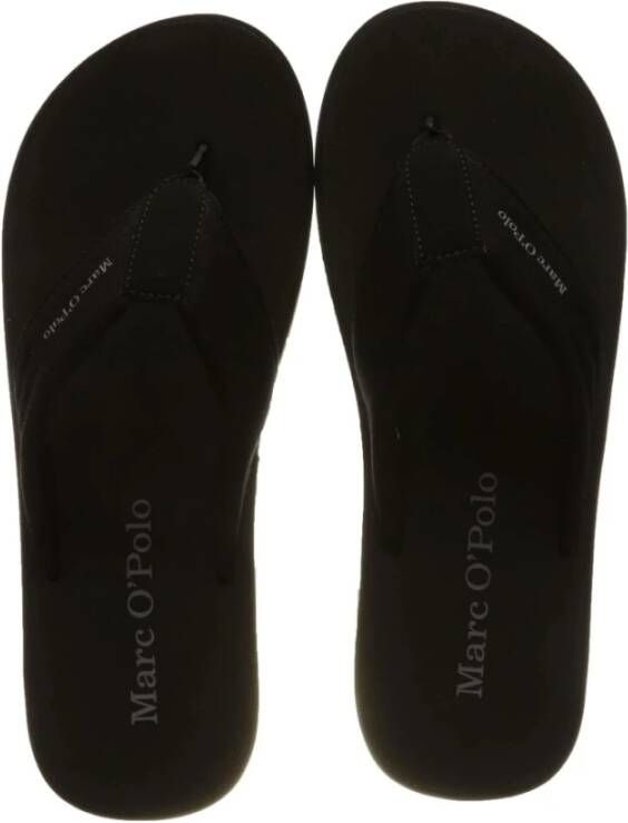 Marc O'Polo Zwarte Slippers
