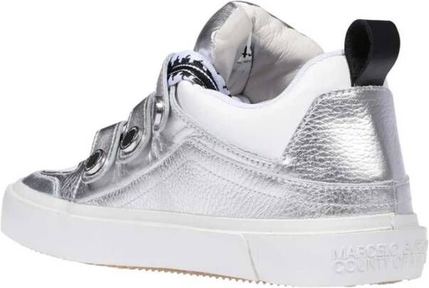 Marcelo Burlon Katoen Leder Rubber Low-top Sneakers