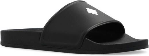 Marcelo Burlon County of Milan Slippers met print Zwart - Foto 2