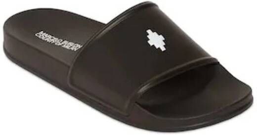 Marcelo Burlon County of Milan Slippers met print Zwart - Foto 10