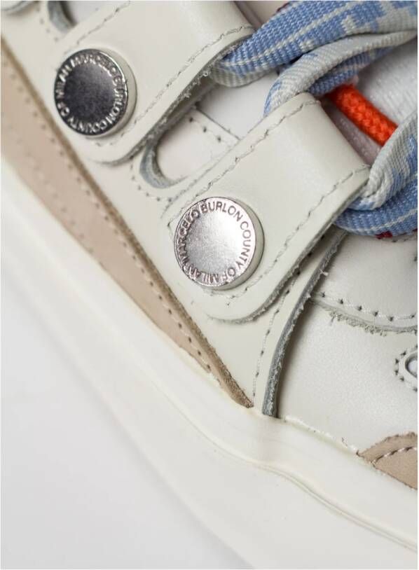 Marcelo Burlon County of Milan Ticinella low-top sneakers Wit - Foto 5
