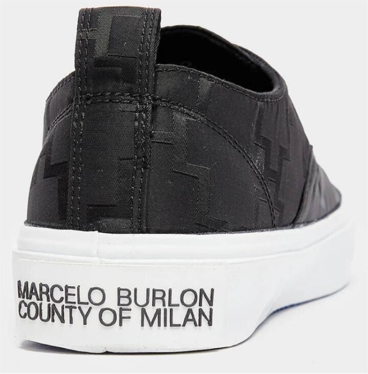 Marcelo Burlon Iconische Cross Viento Sneakers Zwart Heren