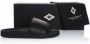 Marcelo Burlon Zwarte Heren Slippers - Thumbnail 2