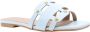 March23 Sliders Heren Zomerstrand Slippers Buitenshuis Blue Dames - Thumbnail 2