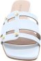 March23 Sliders Heren Zomerstrand Slippers Buitenshuis Blue Dames - Thumbnail 4