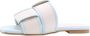 March23 Sliders comfortables pour homme Beige Dames - Thumbnail 12