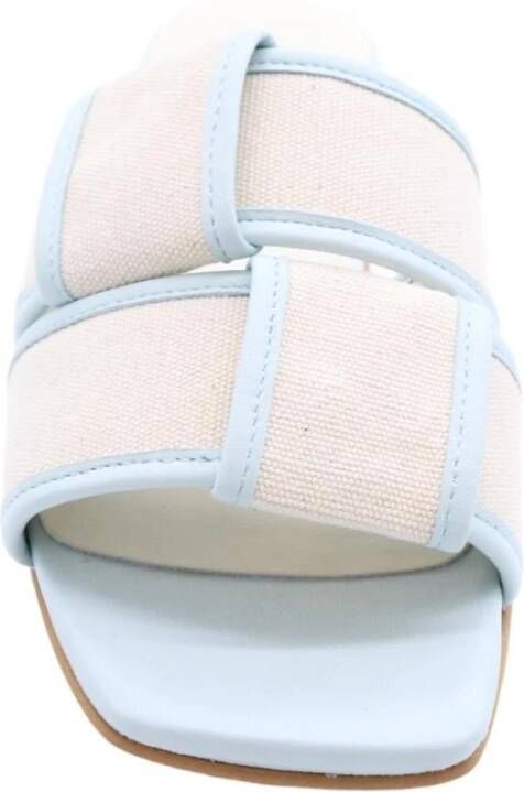 March23 Sliders comfortables pour homme Beige Dames