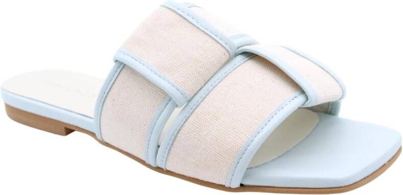 March23 Sliders comfortables pour homme Beige Dames
