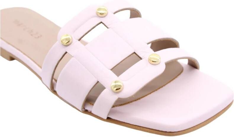 March23 Stijlvolle Zomer Slippers Pink Dames