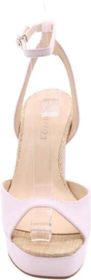 March23 Sandales à talons hauts élégantes Pink Dames
