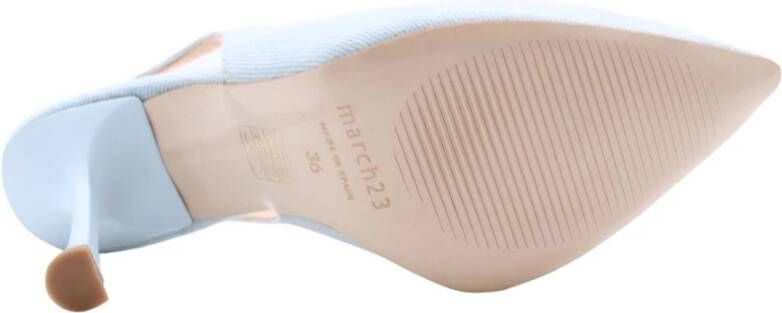 March23 Elegante pumps met hoge hak Blue Dames