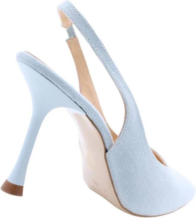 March23 Elegante pumps met hoge hak Blue Dames