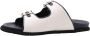 March23 Sliders comfortables pour homme Beige Dames - Thumbnail 4