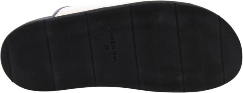 March23 Sliders comfortables pour homme Beige Dames