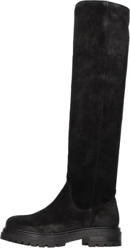 Marco Ferretti Laarzen Zwart Black Dames