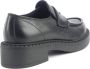 Birkenstock Kyoto Zwarte Suède Sandaal met Velcro Black Dames - Thumbnail 4